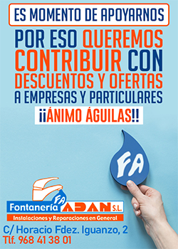 GENERIC BANNER - NOTICIAS - FONTANERÍA ADÁN