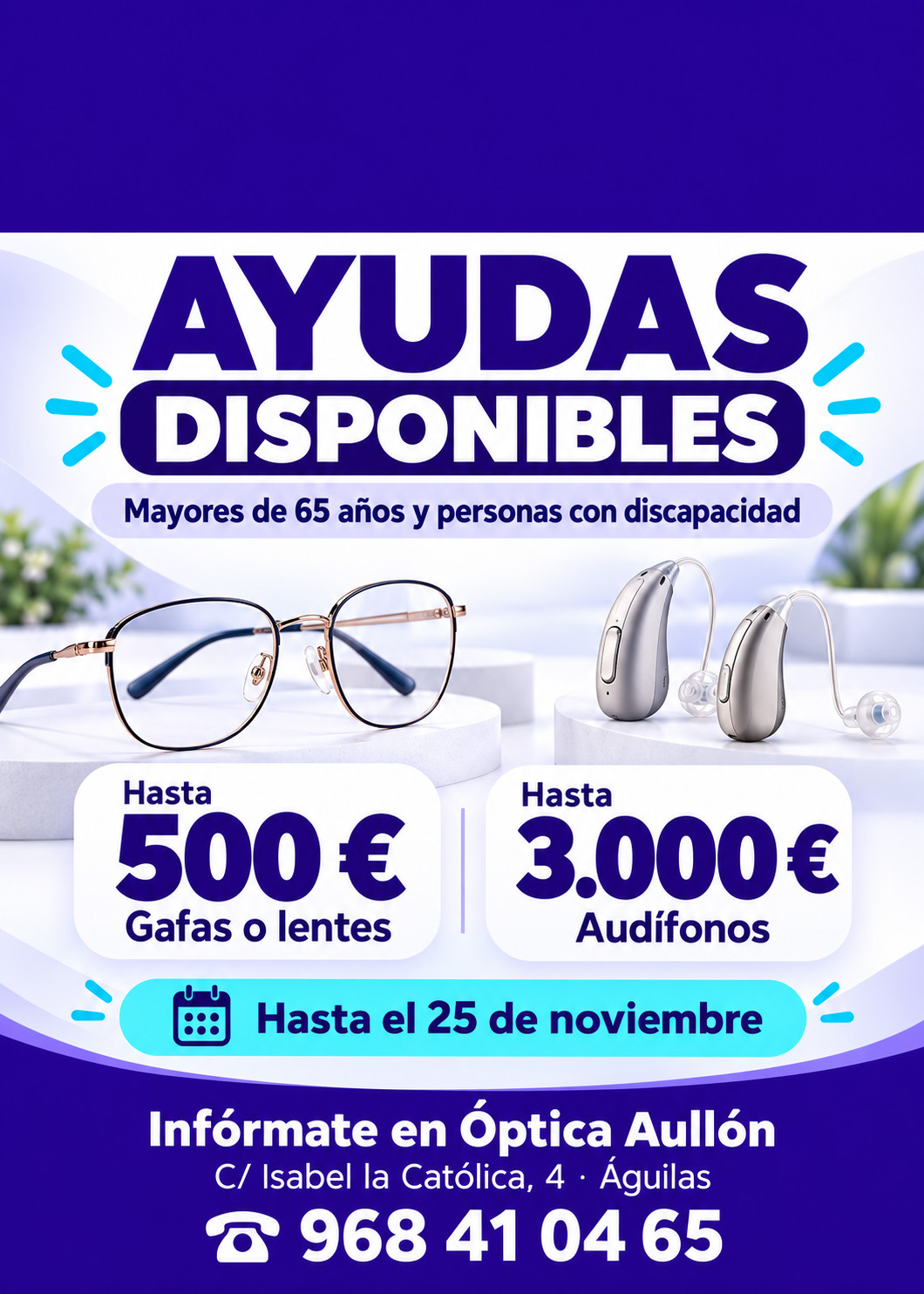 GENERIC BANNER - EVENTOS - OPTICA AULLON