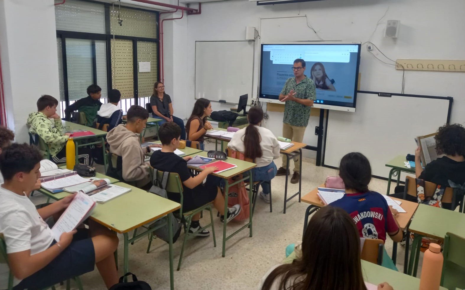 El IES Rey Carlos III abre sus puertas a nuevos proyectos europeos