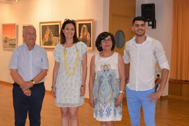  Julio Ruiz y César Pons exponen su obra en el aula de cultura de la Fundación Cajamurcia en Águilas