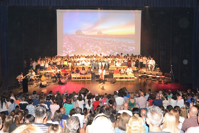 Más de 300 alumnos participan en el concierto de fin de curso del IES Europa de Águilas 