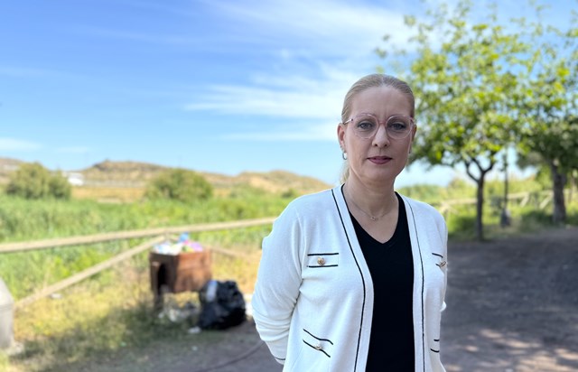 Sáez: “Urge que el Ejecutivo de Moreno aumente el mantenimiento y la recogida de basuras en el Molino del Saltaor"