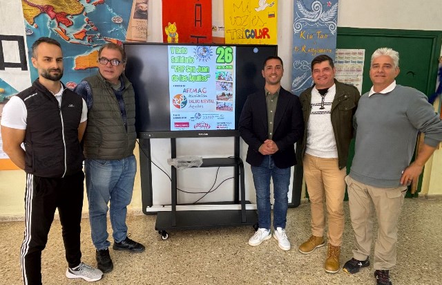 El CEIP San Juan de las Águilas celebra este jueves su V Reto Solidario a beneficio de AFEMAC
