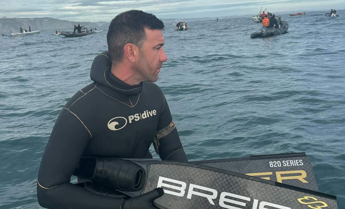 El aguileño José Sánchez Carrique consigue la pieza de mayor tamaño en el Campeonato de España de Pesca Submarina y entra en el Top10
