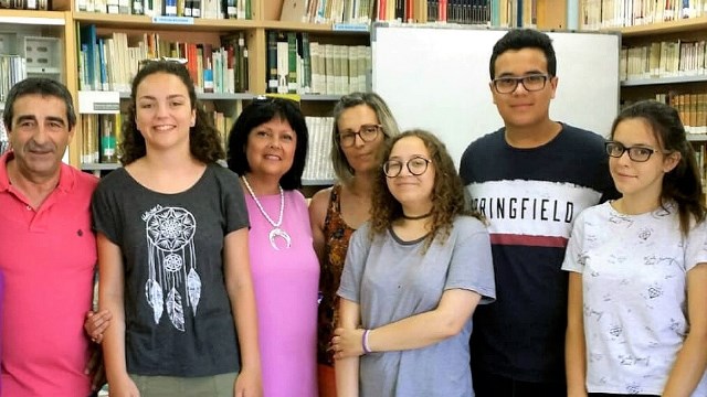 Nueva junta directiva de la Asociación de Estudiantes del IES Alfonso Escámez de Águilas 