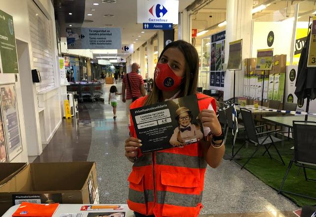 Cruz Roja y Carrefour se unen en Águilas por la "Vuelta al Cole Solidaria"