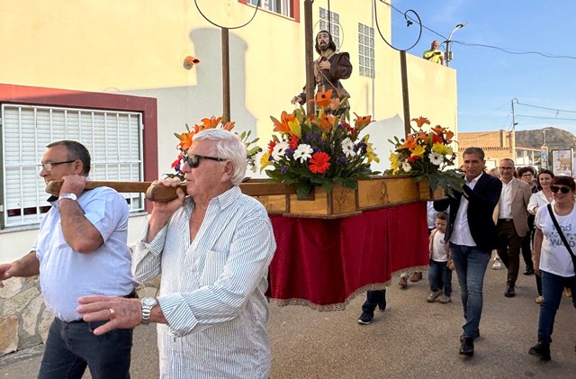 La pedanía de Los Arejos celebra las fiestas en honor a San Isidro Labrador