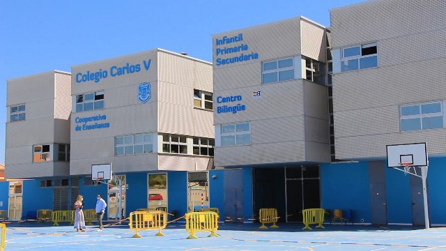 Educación confirma un positivo en covid en el colegio Carlos V de Águilas 