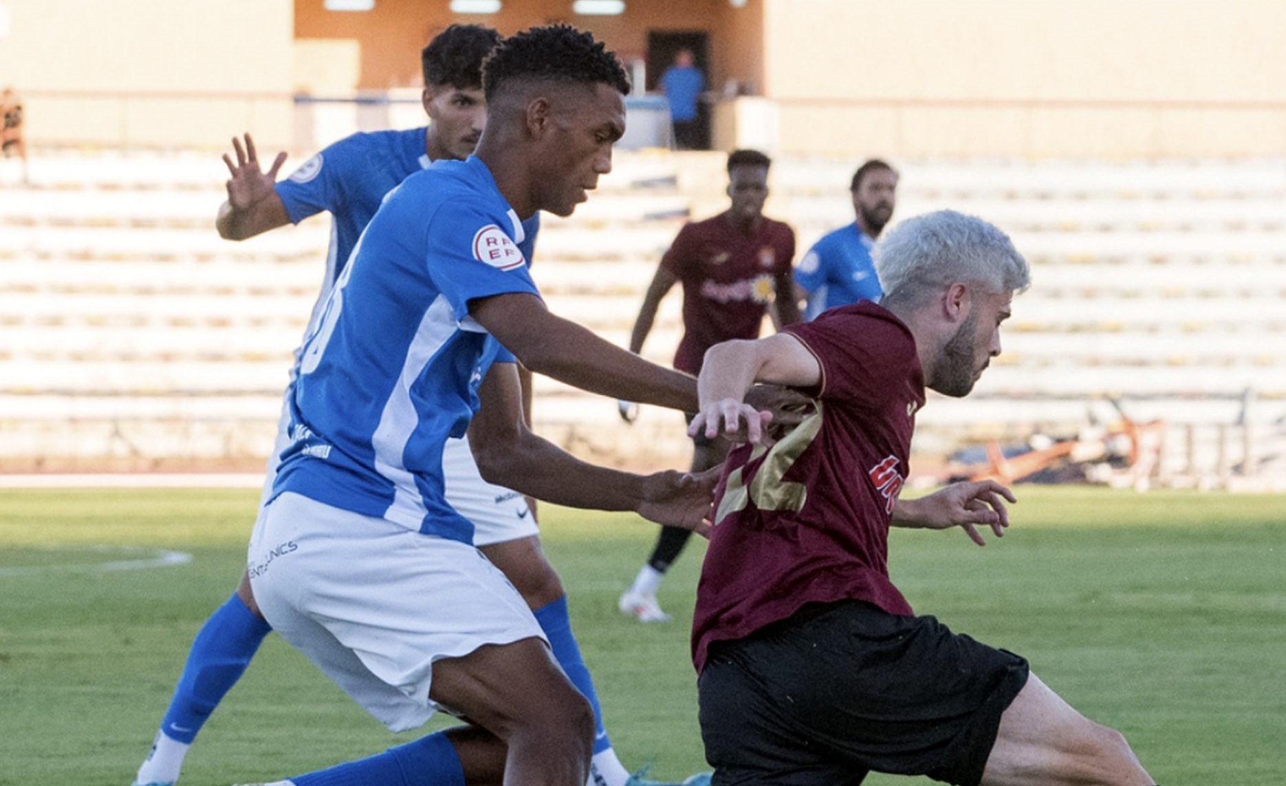 El Águilas FC recibe esta tarde en el Rubial al Club Deportiva Minera