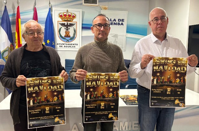 El Auditorio de Águilas acoge este viernes la actuación Navidad con Swing Machine Orchestra