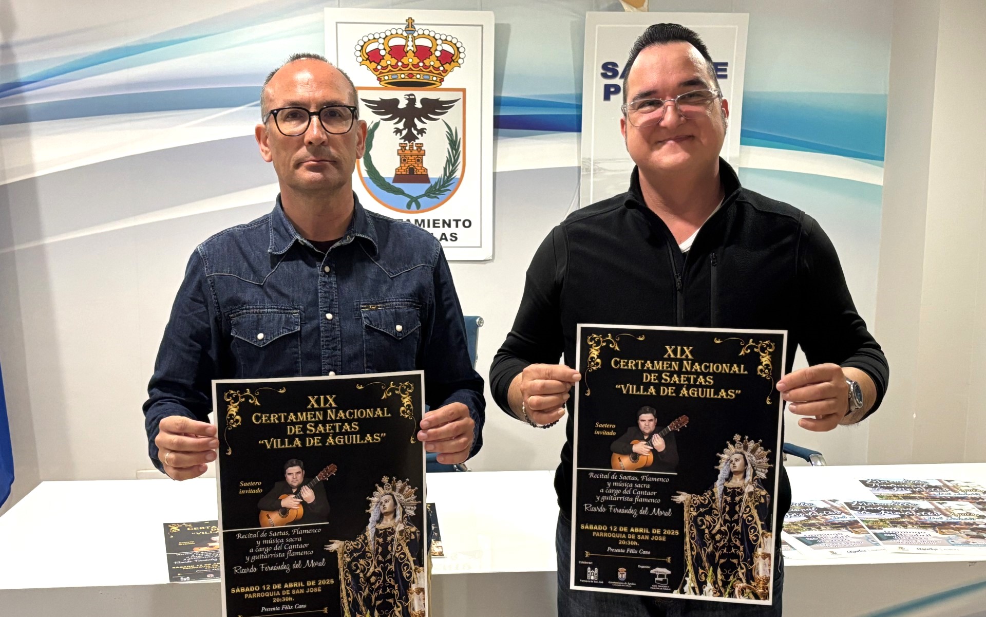 Ricardo Fernández del Moral, saetero invitado al XIX Certamen Nacional de Saetas “Villa de Águilas”