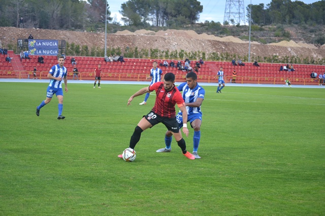 El Águilas empata en La Nucía un partido muy igualado que incluso pudo ganar en la segunda mitad  