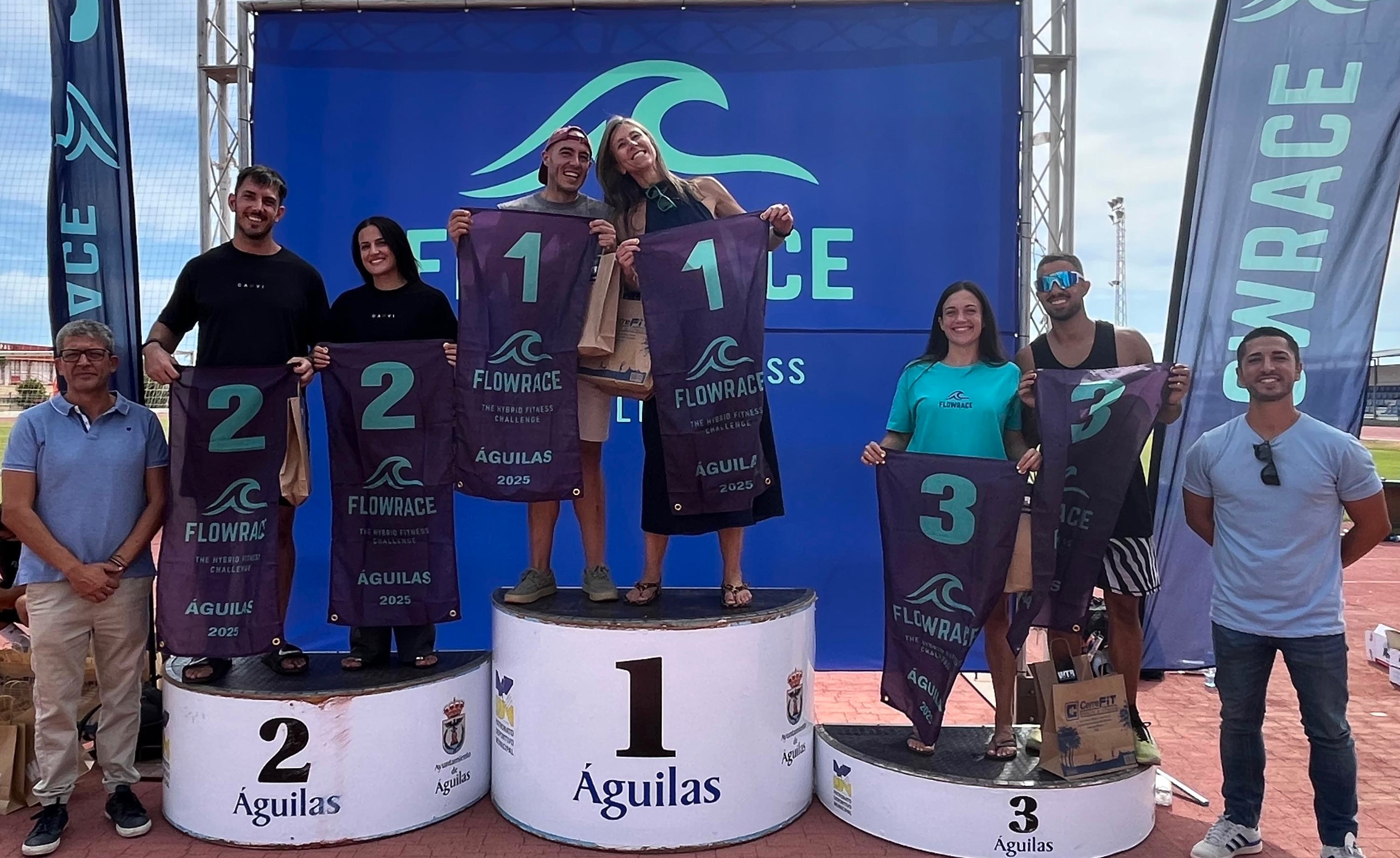 Rotundo éxito de la I edición de la Flowrace the Hybrid Fitness Challenge celebrada en Águilas