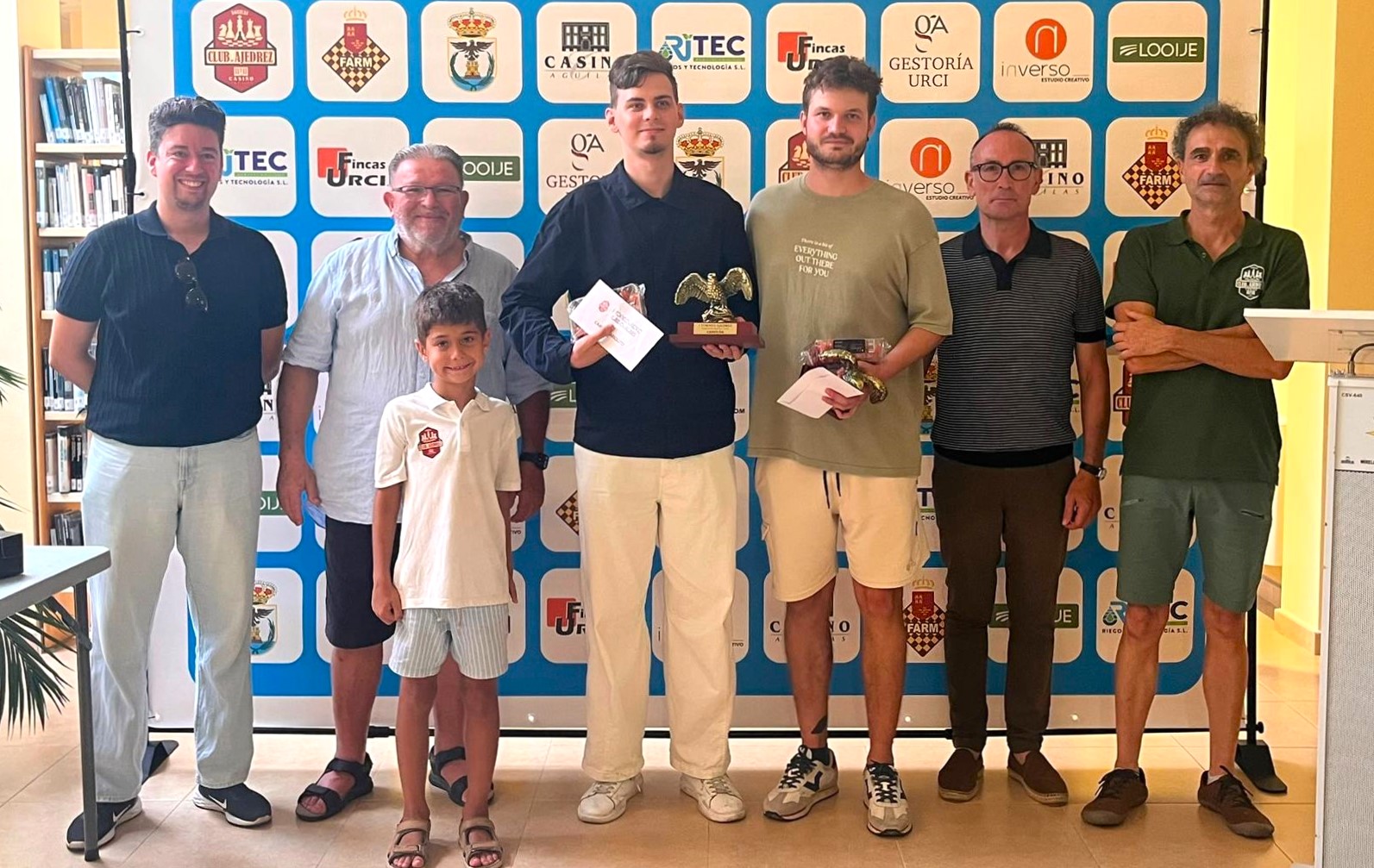 El I Torneo de Ajedrez Ciudad de Águilas reúne a 76 jugadores y marca el regreso de la competición oficial a la localidad