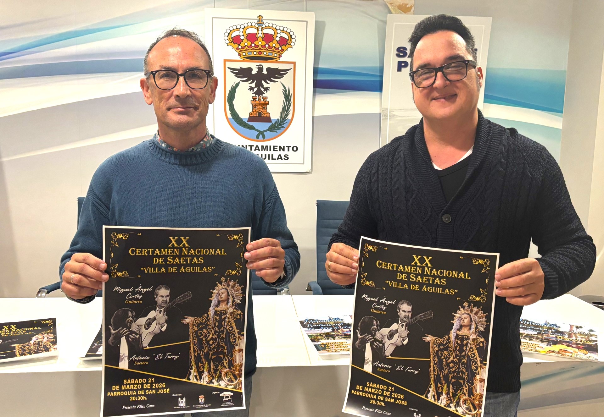 Antonio “El Turry”, saetero invitado al XX Certamen Nacional de Saetas “Villa de Águilas”