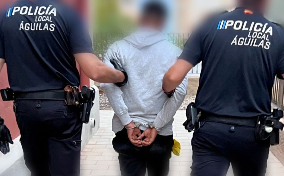 Detenido el presunto autor de un robo con fuerza en una vivienda de Águilas