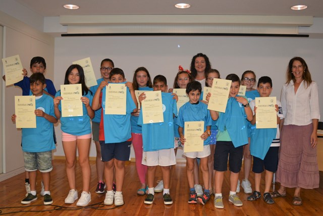  Los alumnos en el Programa Eco-escuelas Litorales de Águilas despiden el curso