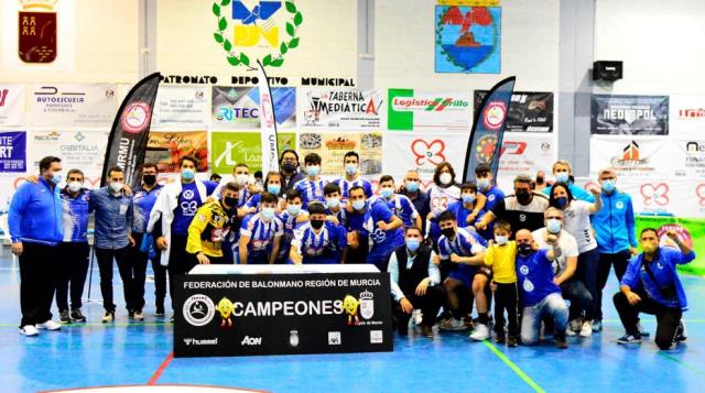 El Club Primaflor Balonmano Águilas, en categoría juvenil, asciende al sector nacional tras proclamarse campeón de la liga regional 