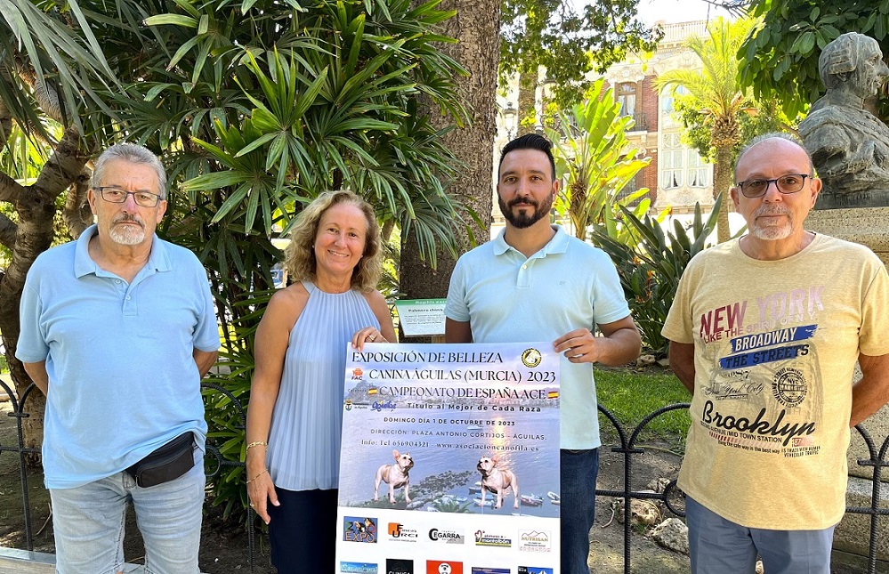 Águilas acoge este domingo el Campeonato de España de Belleza Canina