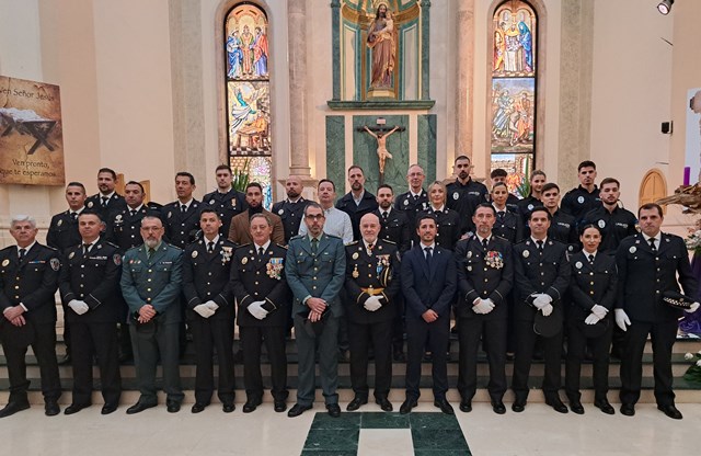 Policía Local de Águilas conmemora la festividad de su Patrona