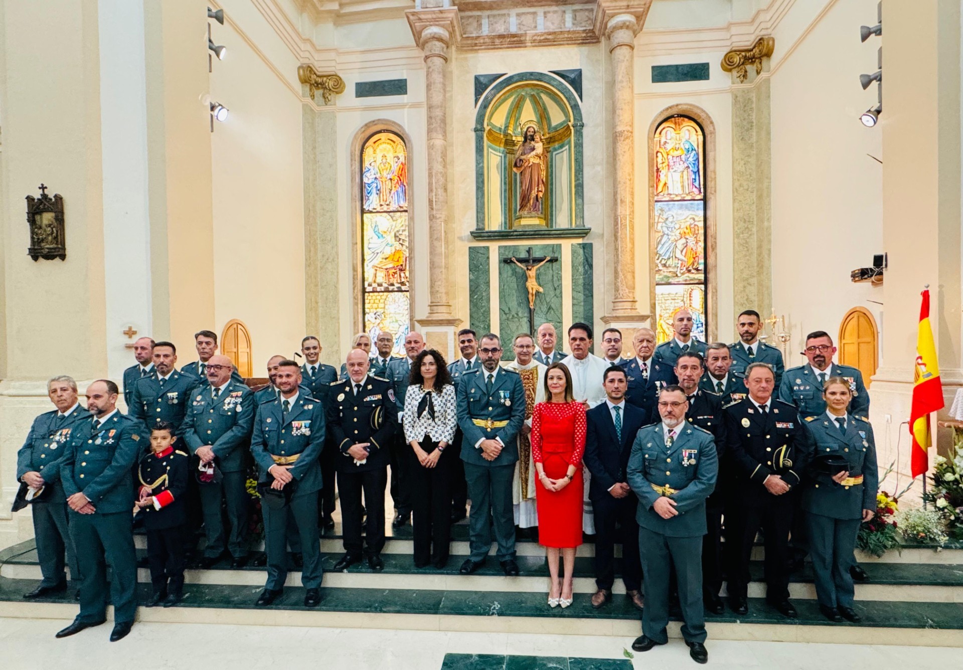 La Guardia Civil de Águilas conmemora el día de su Patrona