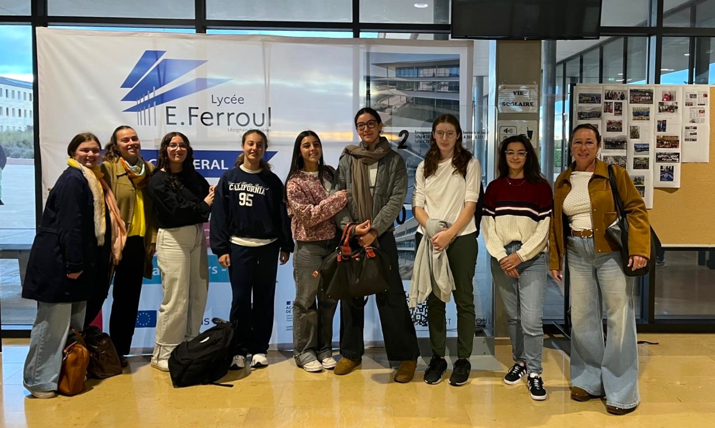 Cuatro alumnas del IES Europa realizan en Francia una estancia Erasmus+ de larga duración