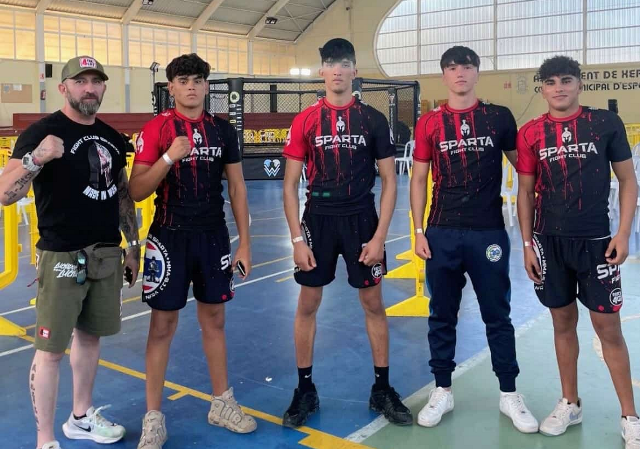 El equipo aguileño del Sport Gym de K1-Muaythai-MMA-Kun Khmer comienza su temporada competitiva