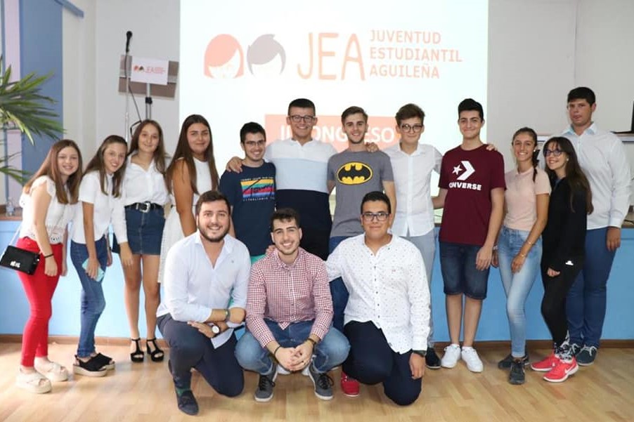 Javier Hernández Lorenzo elegido nuevo presidente de la asociación Juventud Estudiantil Aguileña (JEA)