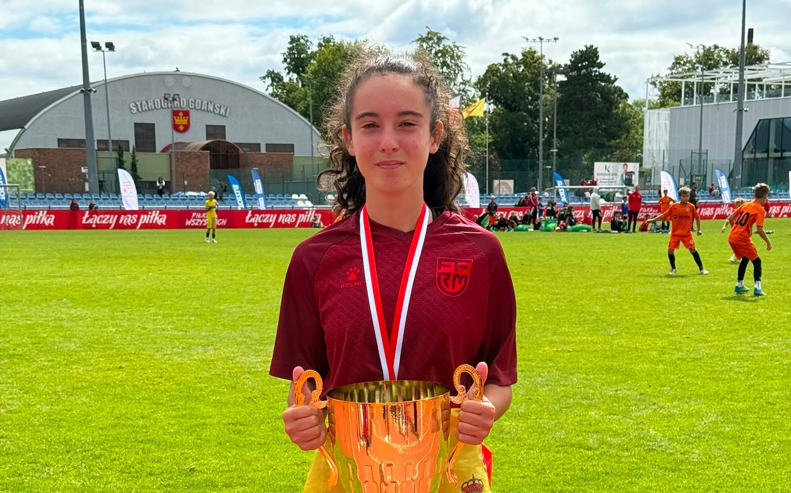 La aguileña Julia García Cazorla, campeona con la Selección Murciana Sub-14 en la Deyna Cup de Polonia