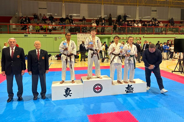 El aguileño Iker Hernández se proclama campeón en el Spanish Open de Karate Kyokushinkai celebrado en Barcelona