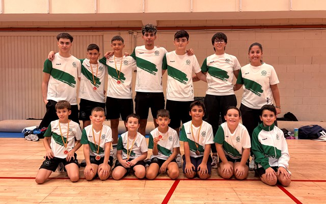 El Club Deportivo Nintai de Águilas logra 18 medallas en la competición regional de kárate