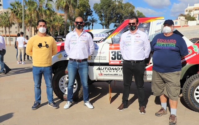 Águilas estará representada en el Rally Dakar 2021 con el equipo aguileño Automotor 4×4 