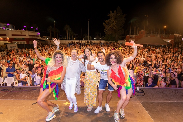 35.000 personas arropan el l I Pride LGTBIQ de Águilas  