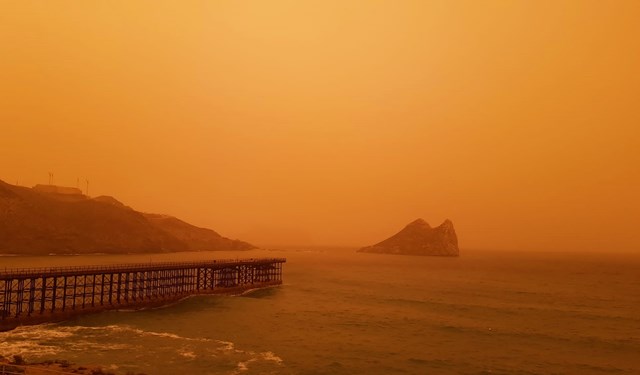 Medio Ambiente y Salud advierten de una prolongada intrusión de polvo sahariano en la Región de Murcia