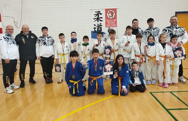Nuevo éxito de la Escuela de Judo Águilas en la Copa de Navidad de Alhama de Murcia