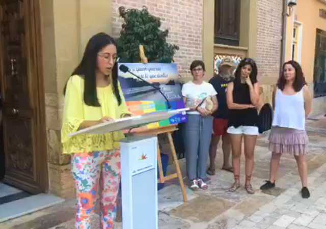 NNGG de Águilas tilda el discurso institucional del Día del Orgullo LGTBIQ de “partidista”