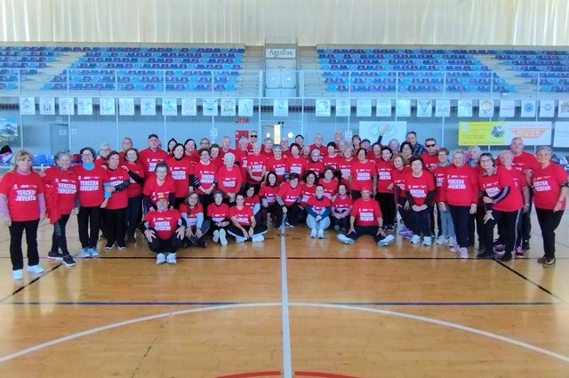 Más de un centenar de jubilados participan en el curso de gerontogimnasia organizado por el Ayuntamiento de Águilas