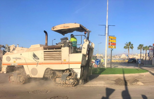 Listado de calles incluidas en el Plan de Reasfaltado Municipal de Águilas