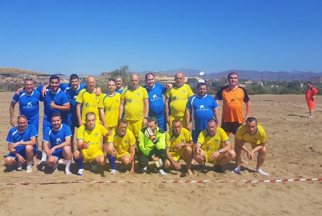 Águilas ha sido la sede de la Copa de Fútbol Playa ‘Salud Mental Región de Murcia 2019’