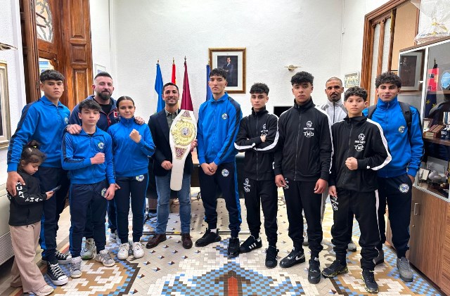 Recepción oficial al equipo de MMA y Kick Boxing ‘Fight Club Sparta’ del gimnasio Sport Gym de Águilas