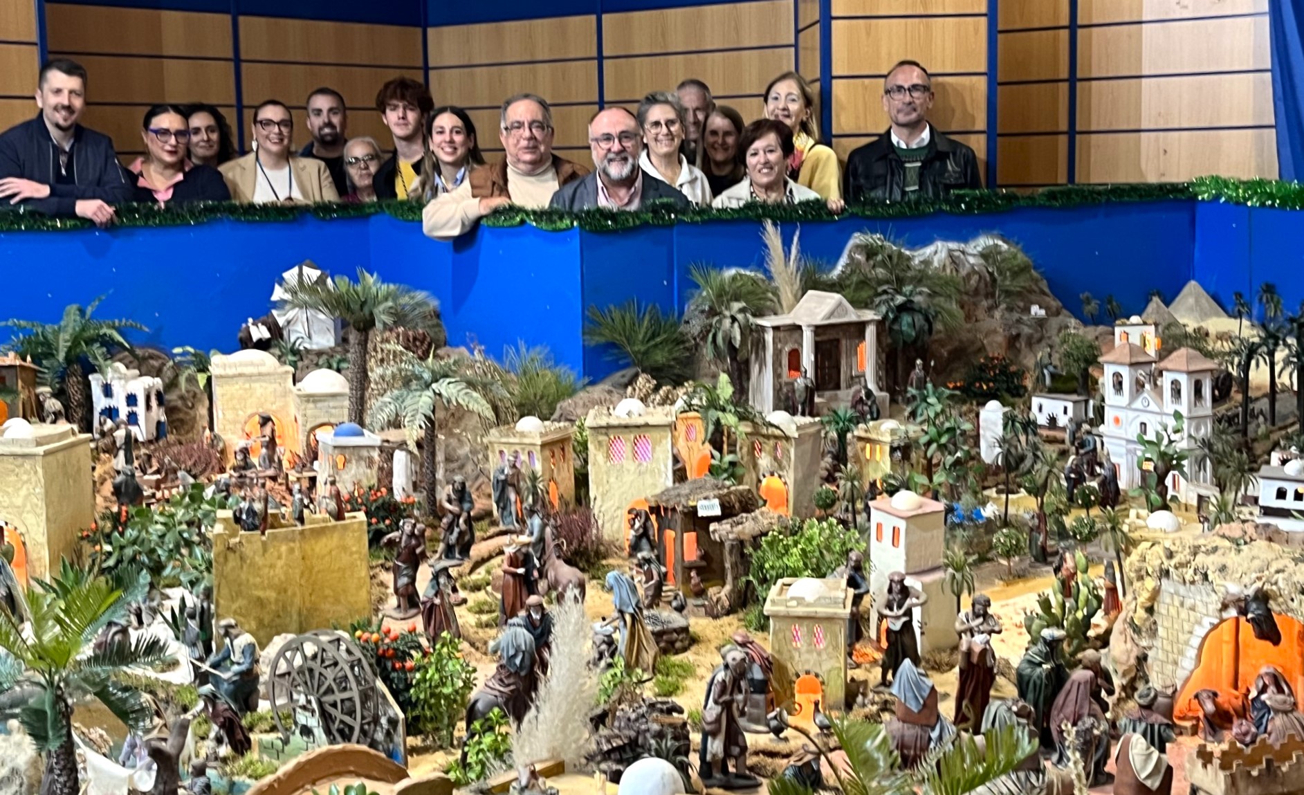 El Belén municipal abre al público en el Centro Comercial Águilas Plaza