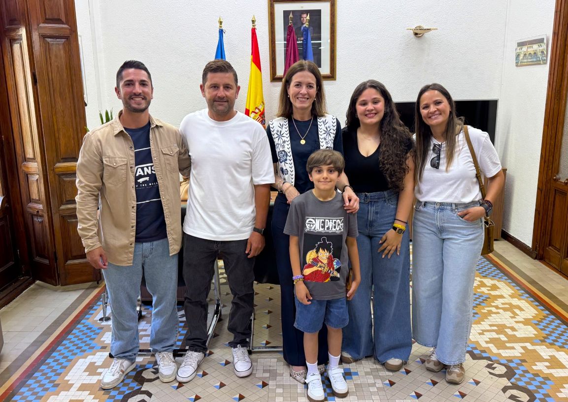 Recepción oficial al aguileño José Manuel Lajarín tras ser nuevamente convocado por la Selección Española de Hockey