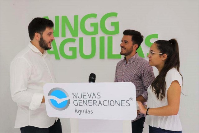 NNGG Águilas presenta un programa de actividades solidario y centrado en el respeto medioambiental 