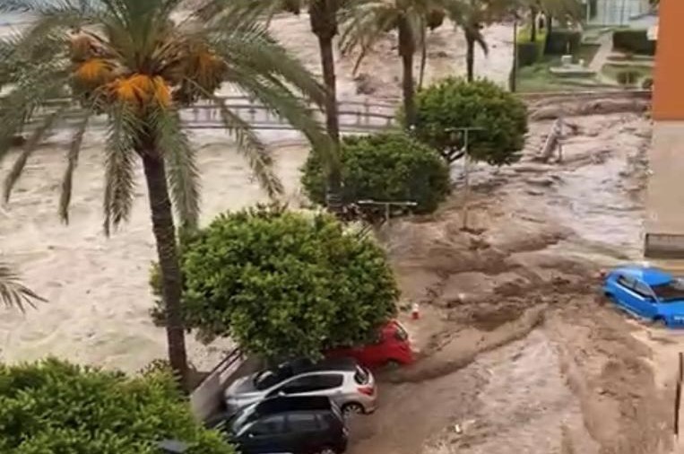 La CHS ultima el presupuesto de reparación de los daños causados en la rambla del Cañarete en Águilas