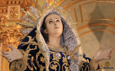 El PCE afirma que el nombramiento de la patrona de Águilas como alcaldesa perpetua vulnera el principio de aconfesionalidad del Estado