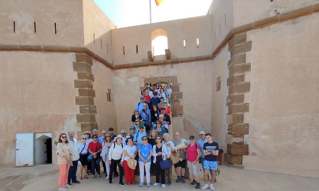 La Asociación Española de Amigos de los Castillos visita Águilas