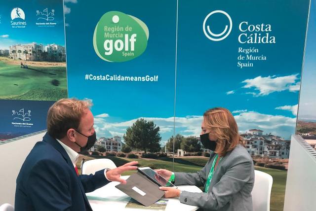 Águilas Golf Destination muestra su potencial en la International Golf Travel Market de Gales 