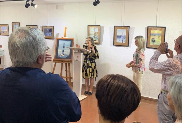 La Casa de la Cultura acoge la exposición “Faros” de Joaquina Pérez