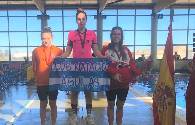 Buenos resultados para el Club Natación Águilas en el Campeonato Regional de Invierno  