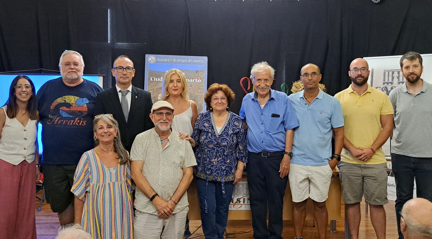 La Asociación Amigos del Esparto rinde homenaje a Juan Hernández, coincidiendo con el 250 Aniversario del Esparto Industrial en Águilas